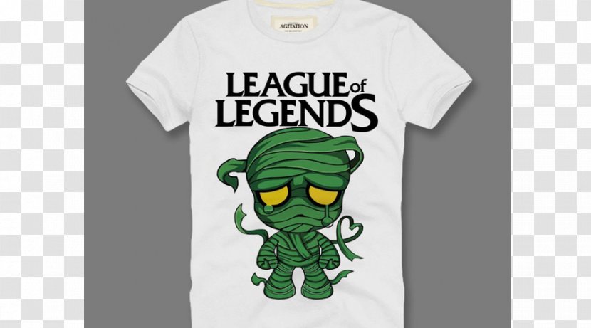 T-shirt League Of Legends Sleeve Necklace - Top - T Shirt Nerd Transparent PNG