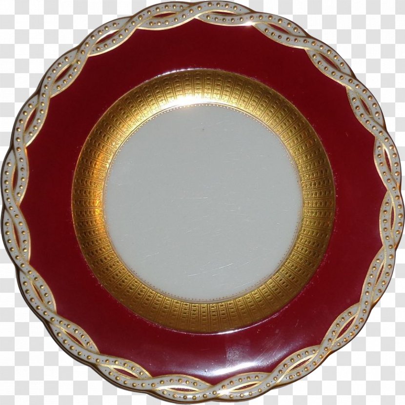 Plate Mintons Porcelain Stoke-on-Trent Pottery - Ruby Lane Transparent PNG