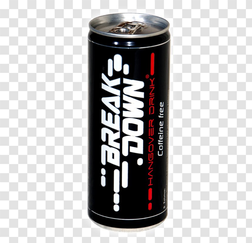 Energy Drink Aluminum Can - Break Down Transparent PNG