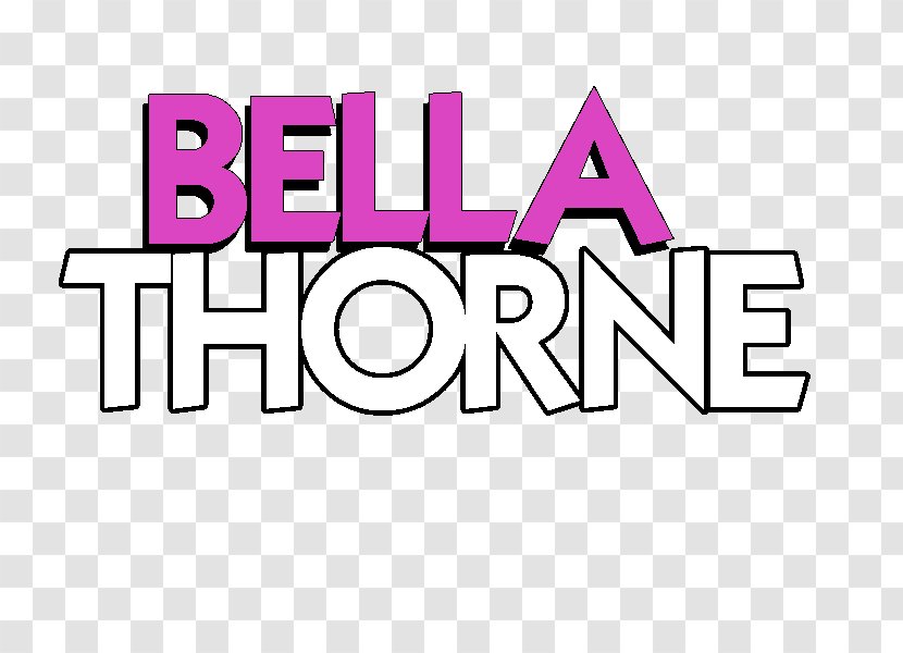 Logo Text Clip Art Design - Bella Thorne Transparent PNG
