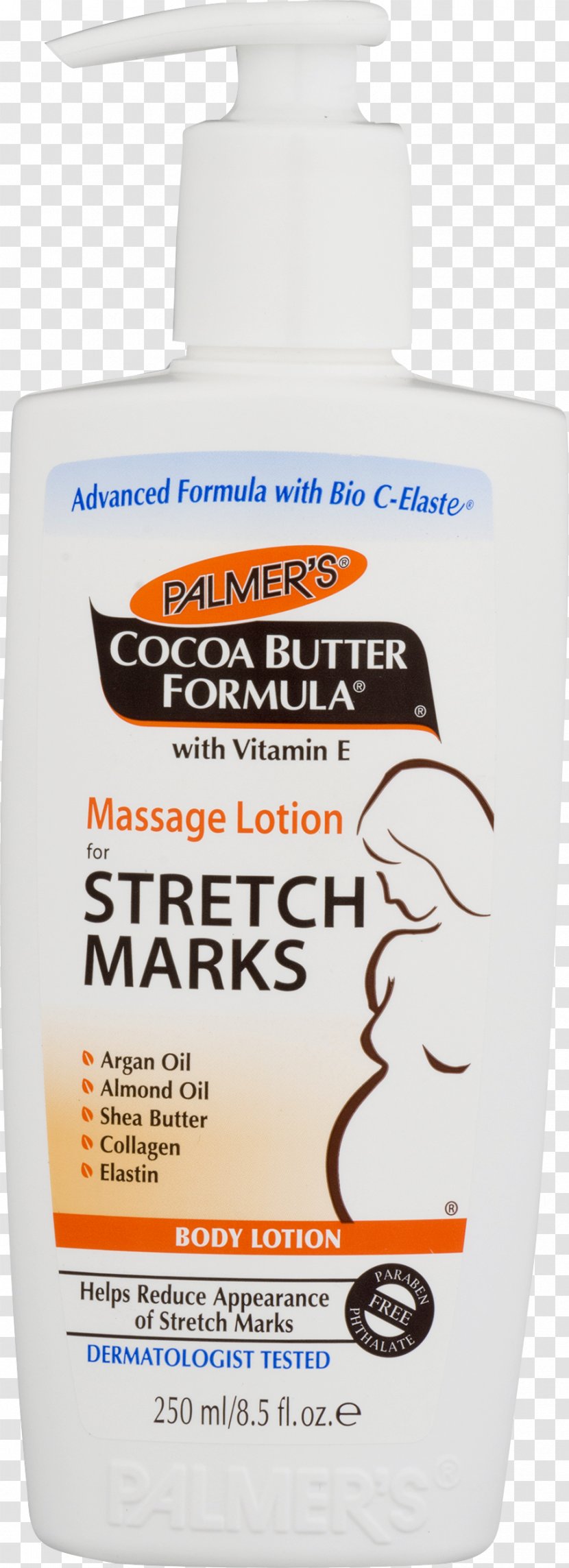 Palmer's Cocoa Butter Formula Massage Lotion For Stretch Marks Concentrated Cream - Skin Care - Shea Nut Transparent PNG