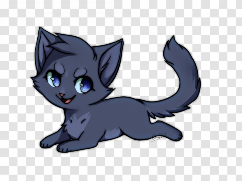 Kitten Whiskers Black Cat Russian Blue Into The Wild - Tree Transparent PNG