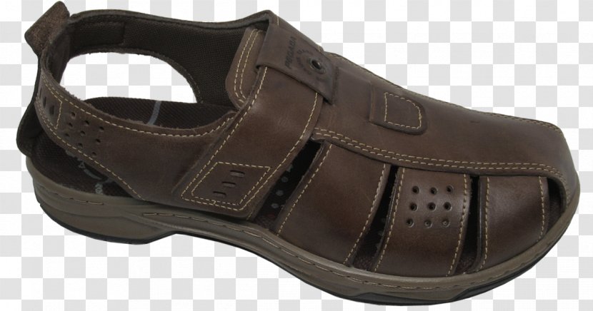 Sandal Shoe Flip-flops Sapatênis Footprint - Brown Transparent PNG