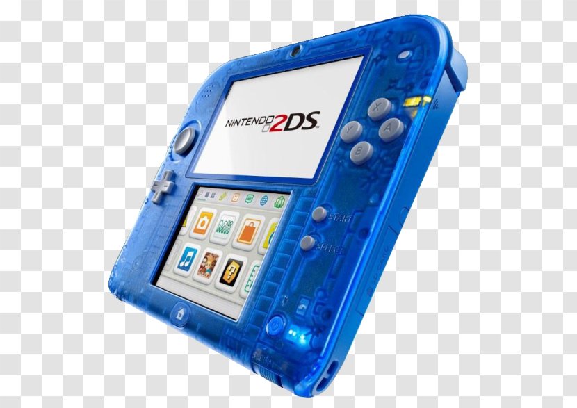 Pokémon Red And Blue Omega Ruby Alpha Sapphire Nintendo 2DS Sun Moon Mario Kart 7 - Portable Electronic Game Transparent PNG