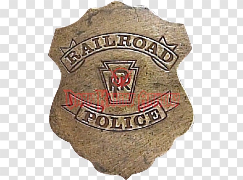 Pilgrim Badge Railroad Police Special - United States Transparent PNG