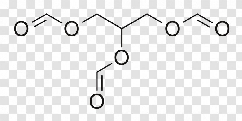 Triformin Glycerol Dictionary Of Organic Compounds Chemical Compound Formic Acid - Ballandstick Model Transparent PNG