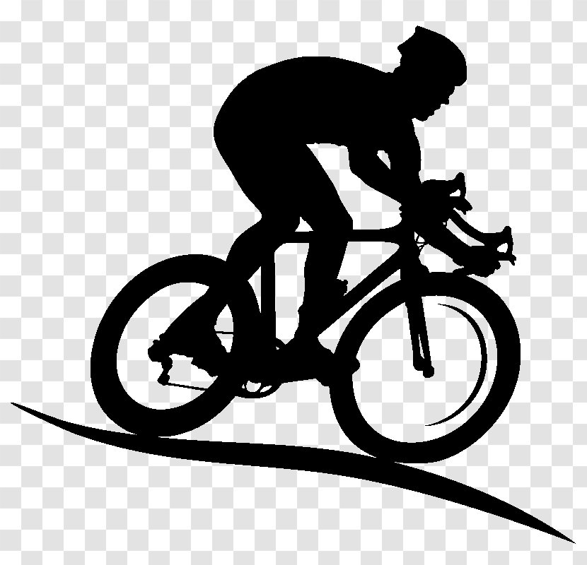 Wall Decal Sticker Cycling Sport - Road Bicycle - Cyclist Transparent PNG