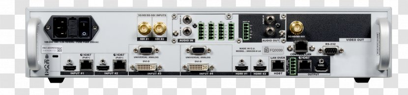 HDBaseT Display Resolution HDMI Vision Mixer Analog Signal - Technology - Inputoutput Transparent PNG