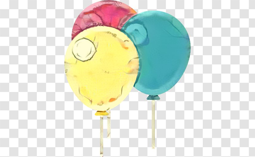 Balloon Yellow - Lollipop Transparent PNG