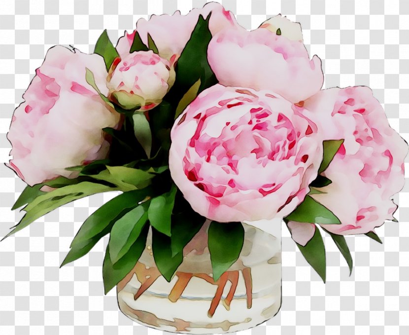 Cabbage Rose Floral Design Cut Flowers Flower Bouquet - Flowering Plant Transparent PNG