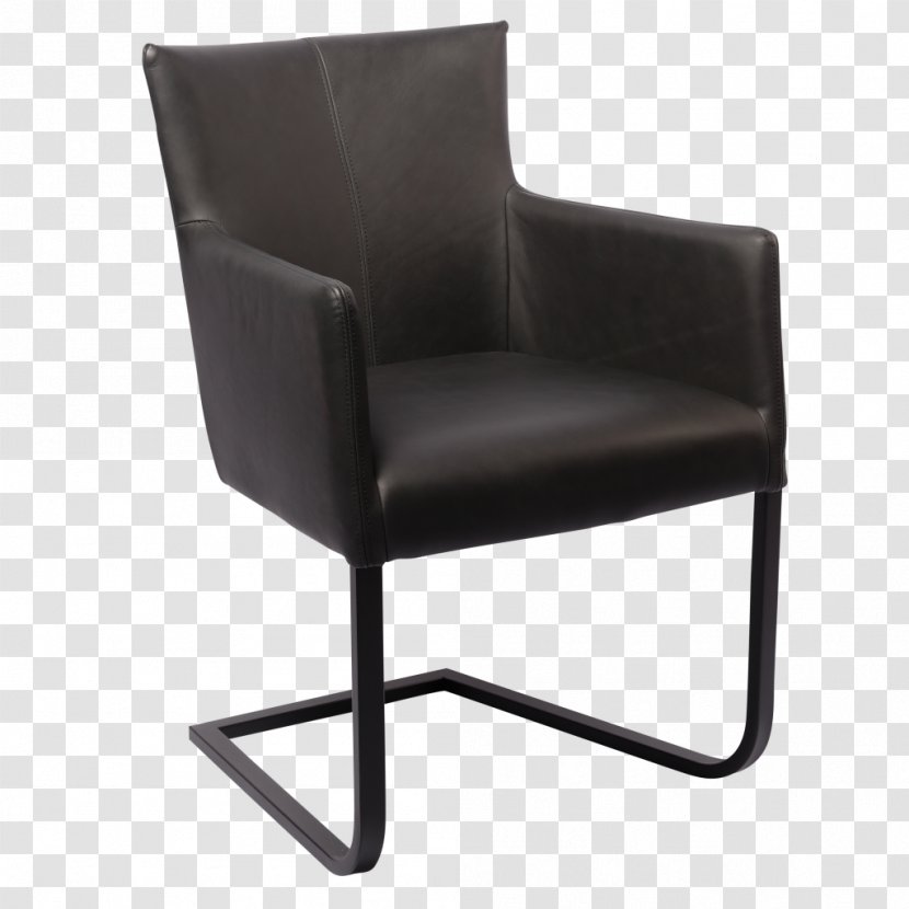 Chair Eetkamerstoel Table Leather Furniture - Fauteuil Transparent PNG