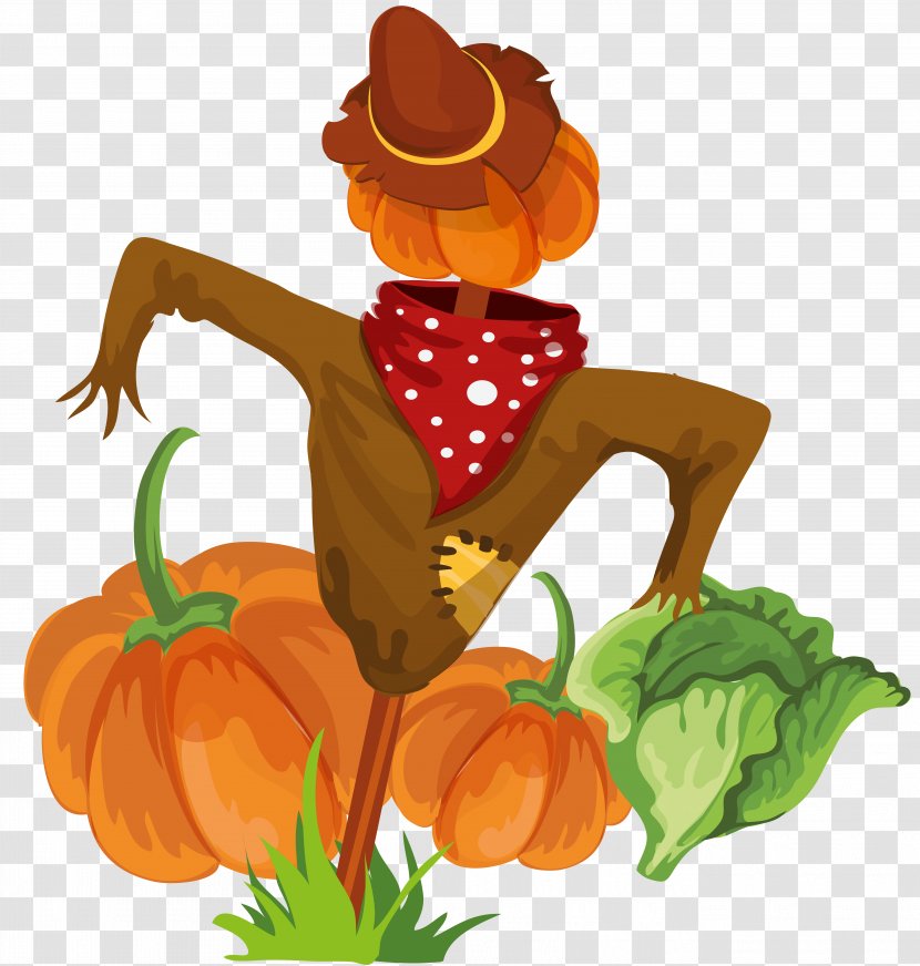 Pumpkin Clip Art - Vegetable - Clipart Transparent PNG