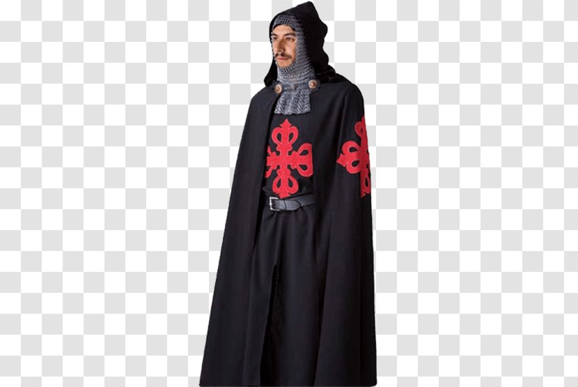 Middle Ages Robe English Medieval Clothing Knight - Mantle - Cloak Transparent PNG