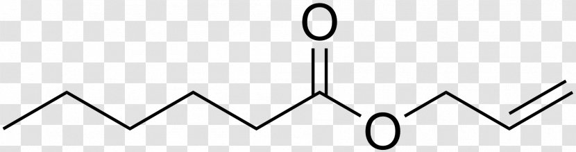 Allyl Group Hexanoate Hexanoic Acid Ester Benzyl - Diagram - Triangle Transparent PNG