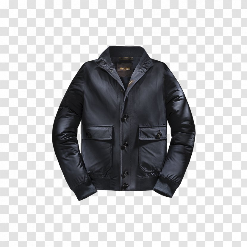 Leather Jacket Raincoat Windbreaker - Coat Transparent PNG