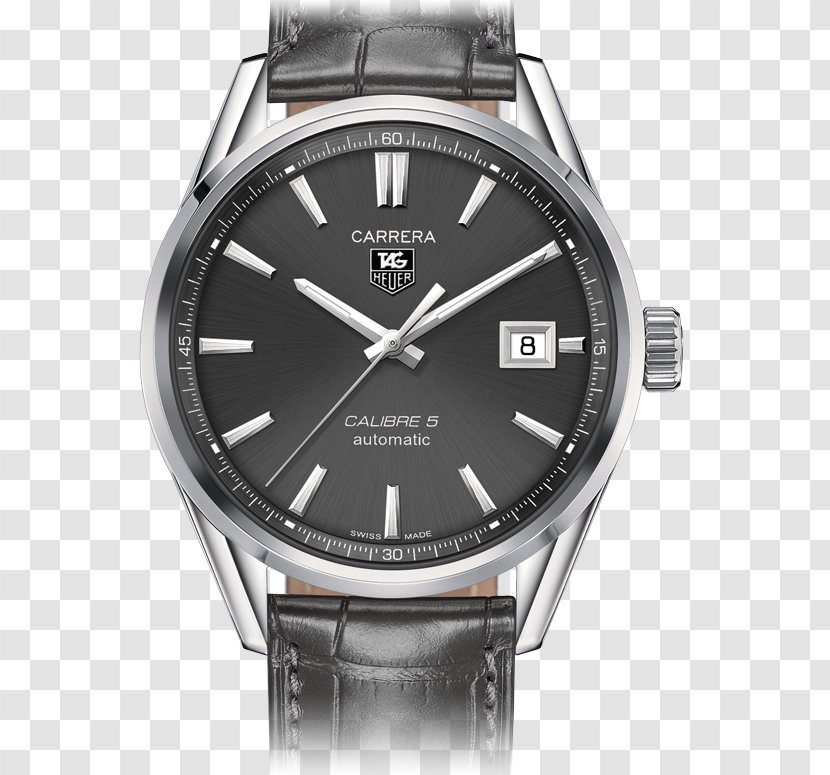 TAG Heuer Carrera Calibre 5 Automatic Watch 16 Day-Date - Hardware Transparent PNG
