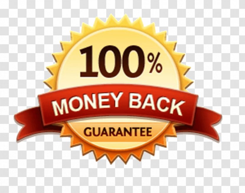 Money Back Guarantee Service Investment - Text Transparent PNG