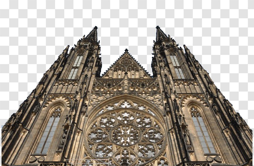 Prague Castle St. Vitus Cathedral Charles Bridge Church Of The Virgin Mary - Catholicism - 捷克圣维特 Two Transparent PNG
