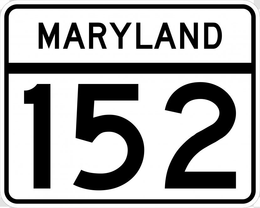 Maryland Route 135 Clip Art Vehicle License Plates - Number - Registration Plate Transparent PNG