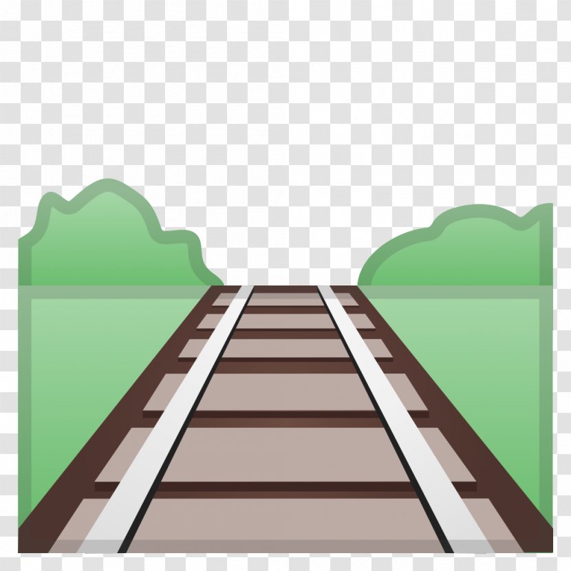 Rail Transport Android Nougat Emoji - Wood Transparent PNG