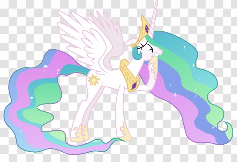 Princess Celestia Twilight Sparkle Luna Pinkie Pie Rarity - Vertebrate Transparent PNG