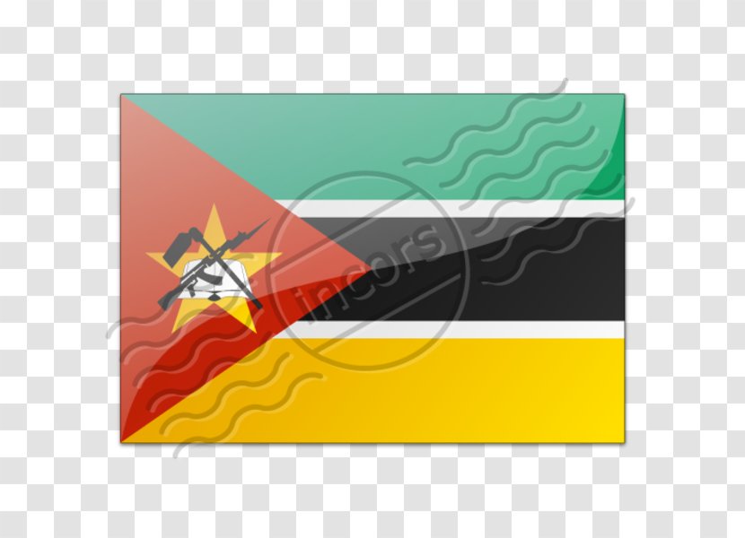 Flag Of Mozambique Cartoon Rectangle - Hawaii Transparent PNG