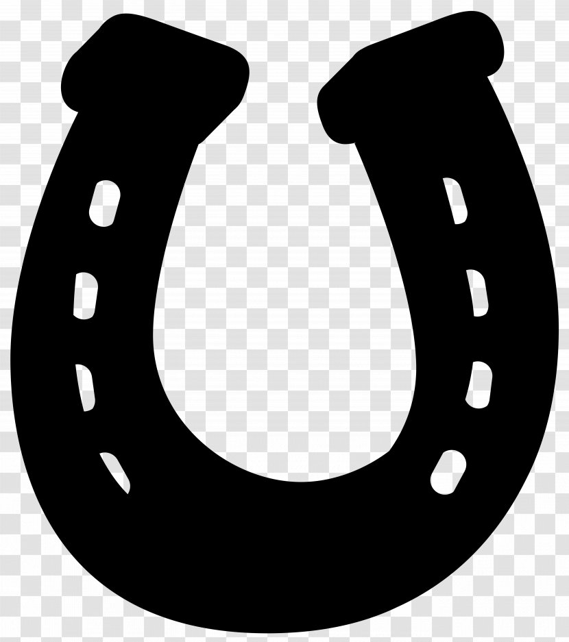 Number Point Circle Horseshoe - Horse Supplies Transparent PNG