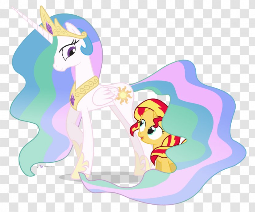 Digital Art Sunset Shimmer DeviantArt Artist - Fan Fiction - Celestia Transparent PNG