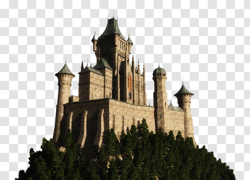 Clip Art - Building - Castle Transparent PNG