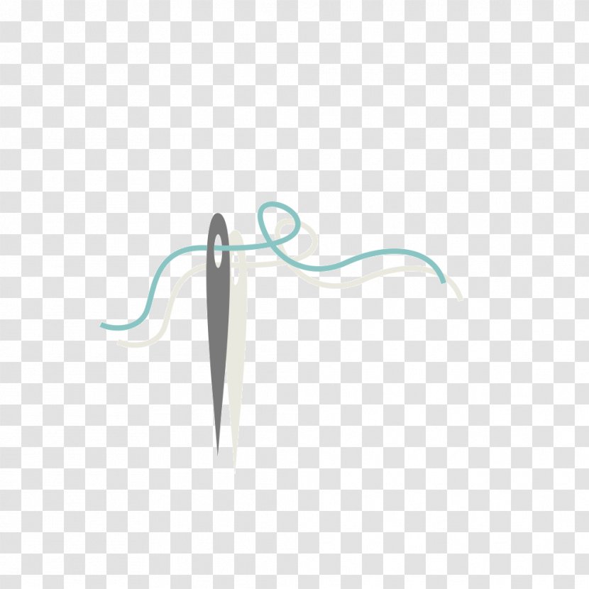 Yarn Sewing Needle Textile Thread - Threading A Transparent PNG
