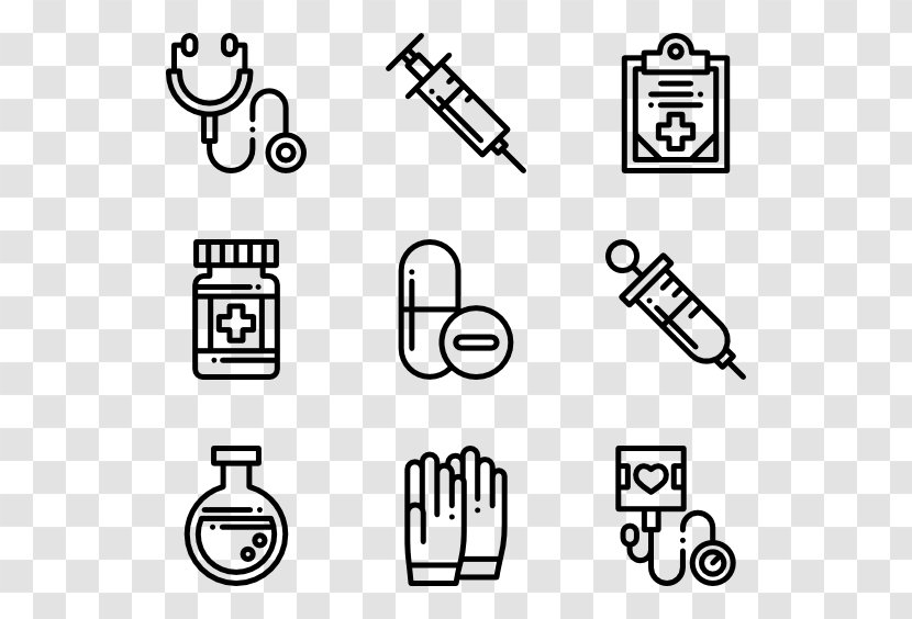 Symbol Clip Art - Watercolor - Medical Instruments Transparent PNG