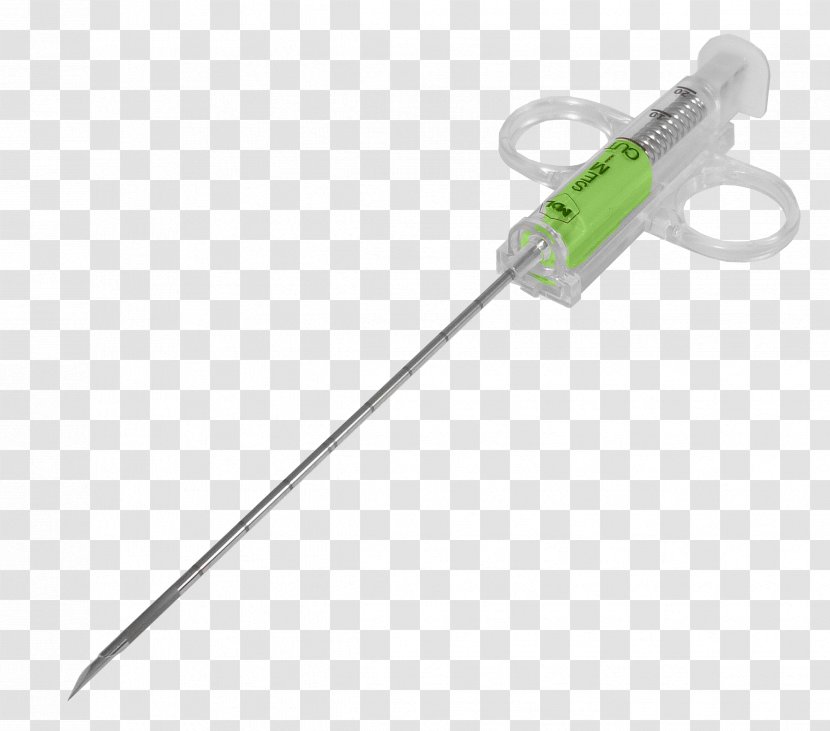 Liver Biopsy Hypodermic Needle Fine-needle Aspiration Interventional Radiology - Bone Marrow Examination - Sewing Transparent PNG