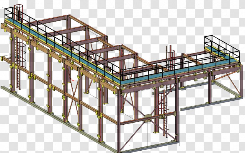 Steel Building Structure Structural Architectural Engineering - Material Transparent PNG