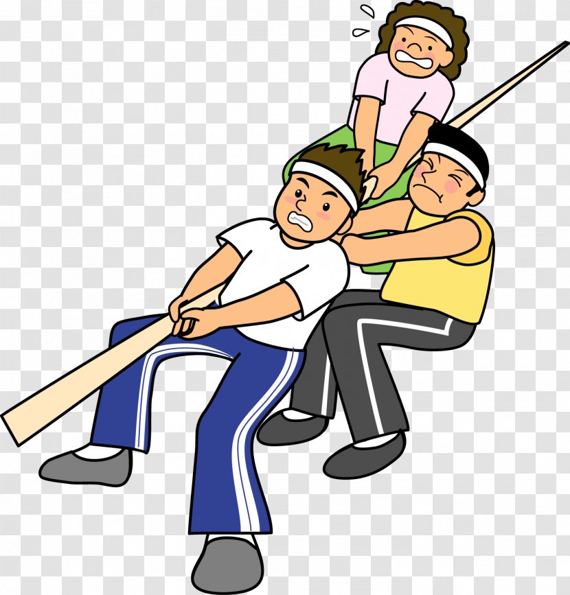 Sports Day Tug Of War Physical Education - Child - Stone Transparent PNG