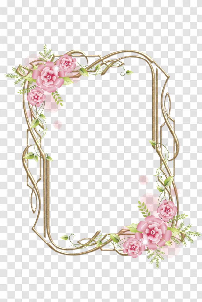 Picture Frames Flower Cuadro Tattoo - Family - MOLDURA Transparent PNG