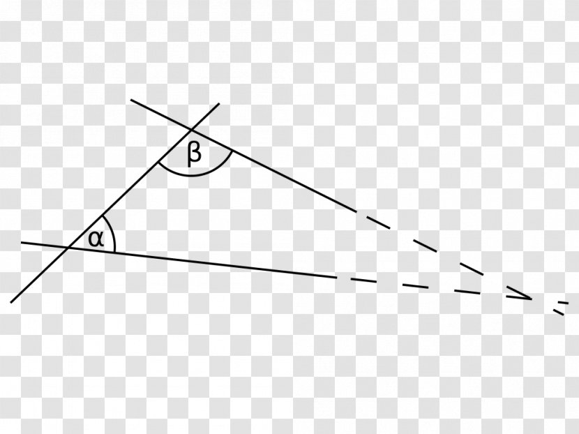 Euclid's Elements Triangle Postulado Geometry - Euclidean - Parallel Lines Transparent PNG