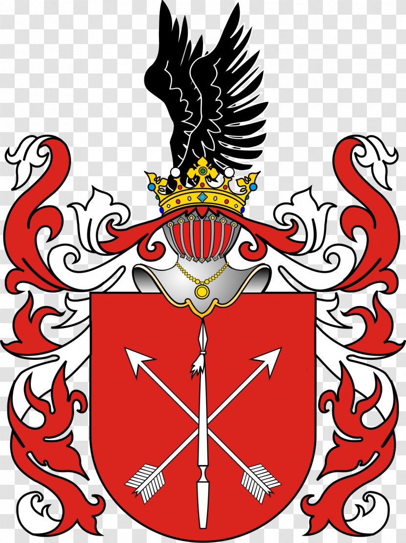 Polish Heraldry Klamry Coat Of Arms Nobility Druck - Wing - Herby Szlachty Polskiej Transparent PNG