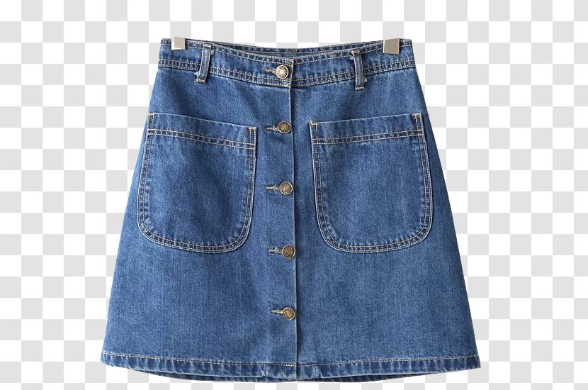 Jeans Denim Skirt Clothing - Fashion Transparent PNG
