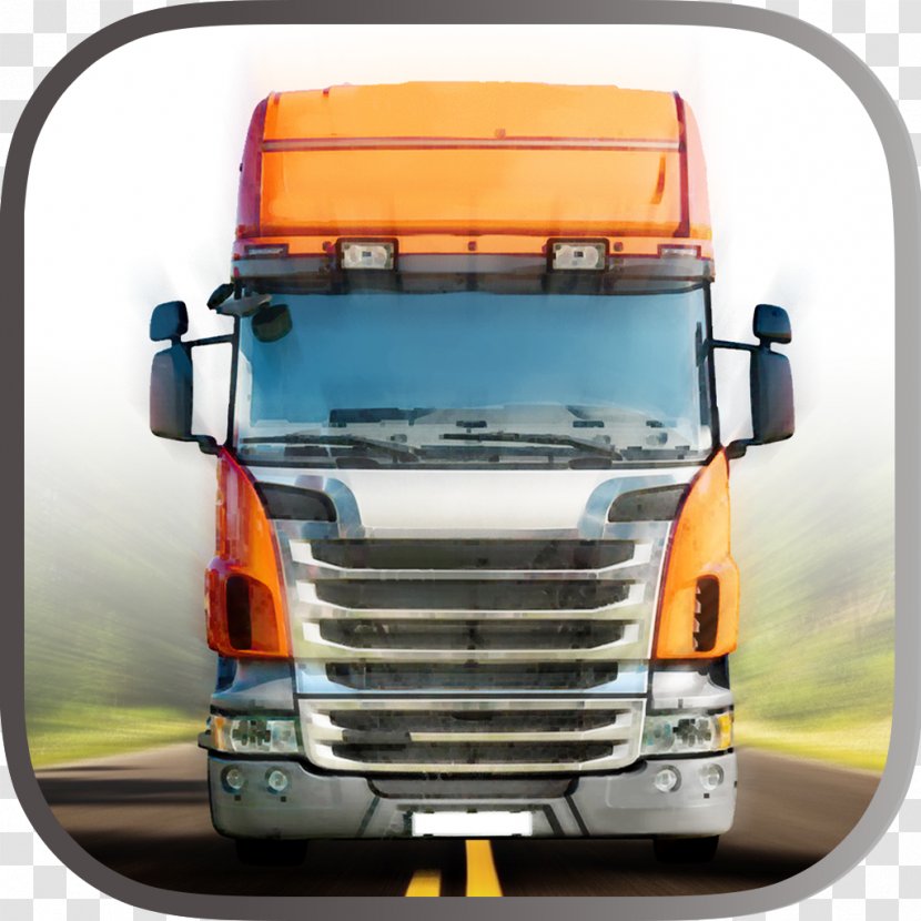 Truck Driver Highway Race 3D Drive Euro Racing Real Simulator Commercial Vehicle - Motor Transparent PNG