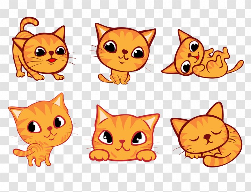 Cat Cartoon Pet Clip Art - Snout - Cute Transparent PNG