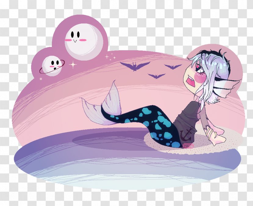 Mammal Mermaid Cartoon - Animated Transparent PNG