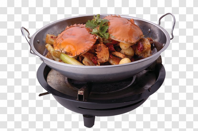 Crab Seafood Pungency - Meat - Pot Transparent PNG