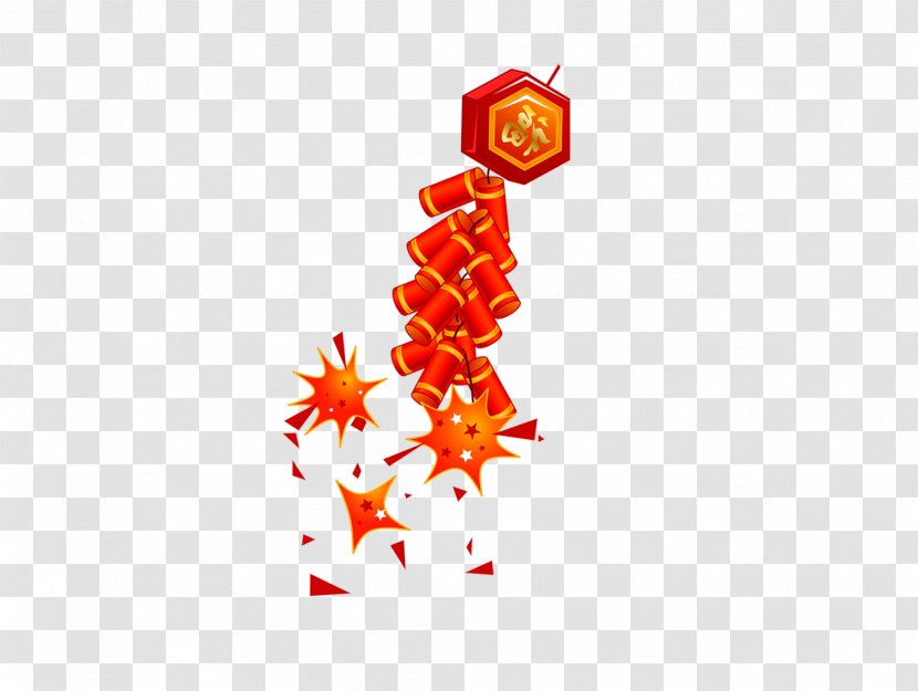 Firecracker Chinese New Year - Festival - With Firecrackers Transparent PNG