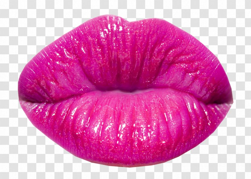 Desktop Wallpaper Kiss Lip - Gloss Transparent PNG