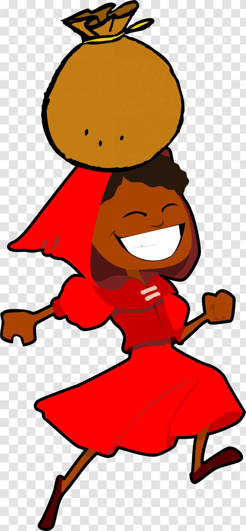 Clip Art - Red Riding Hood Transparent PNG