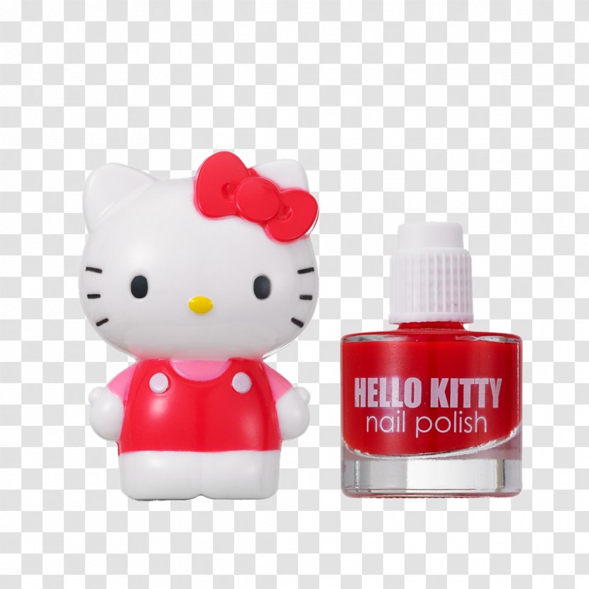 Hello Kitty Nail Polish Art Artificial Nails - Health Beauty - Red Transparent PNG