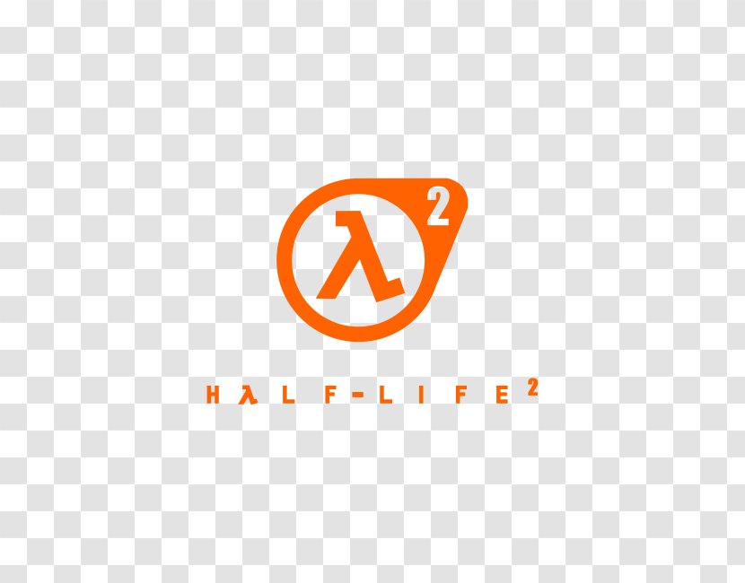 Half-Life 2: Episode Three Logo Brand Product Design Font - Area - Half Orange Transparent PNG