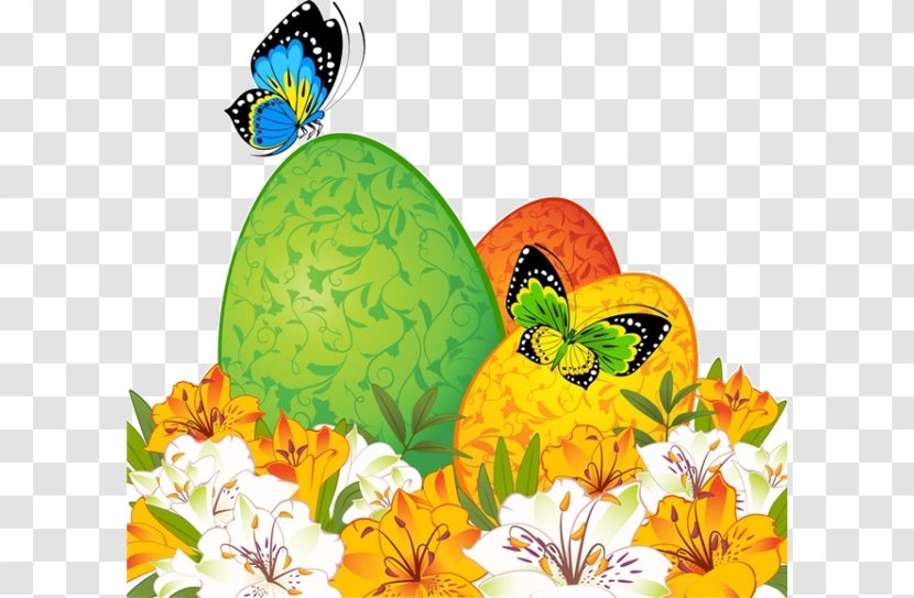 Easter Photography Illustration - Food - Cartoon Butterfly Transparent PNG