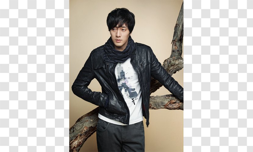 South Korea Leather Jacket Korean Drama Koreans Broadcasting System - Fashion - Actor Transparent PNG