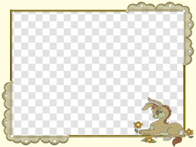 Template Picture Frame Photography - Carnivoran - Donkey Decorative Borders Transparent PNG
